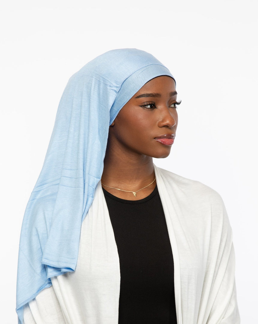 'Jersey' Maxi Hijab - Sky Blue