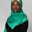 'Jersey ' Maxi Hijab - Shamrock Green