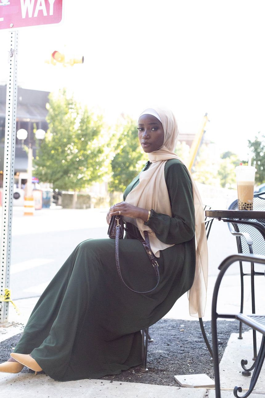 SIMPLY Abaya - Forest Green