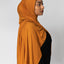 'Jersey ' Maxi Hijab - Pumpkin Seeds