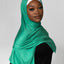 'Jersey ' Maxi Hijab - Shamrock Green