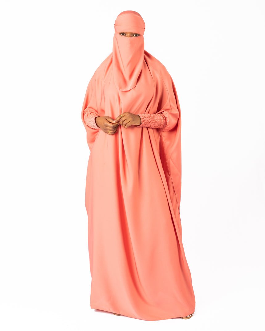 Jilbab - Peach