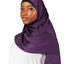 Premium Satin Hijab - Grape Juice
