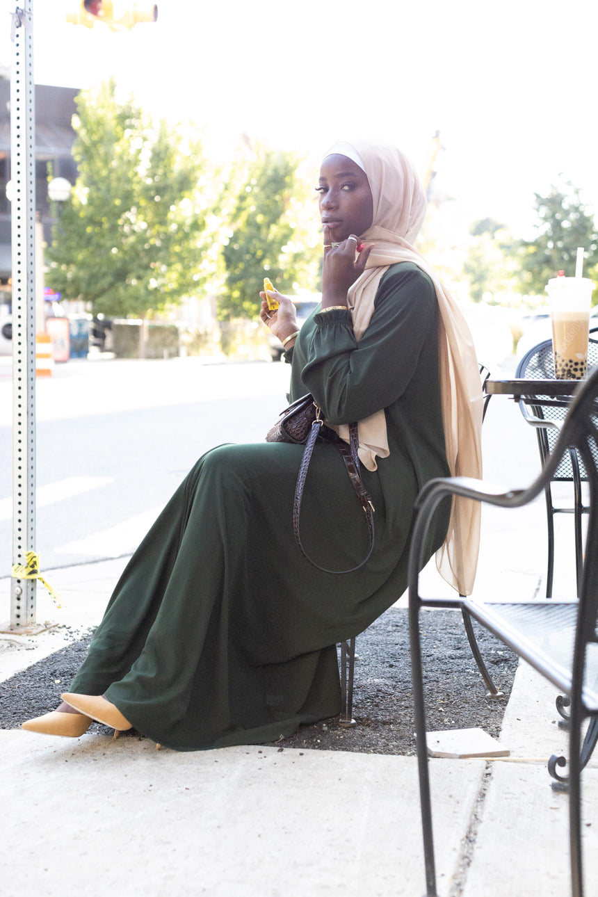 SIMPLY Abaya - Forest Green