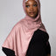 'Jersey ' Maxi Hijab - Nude Lavender