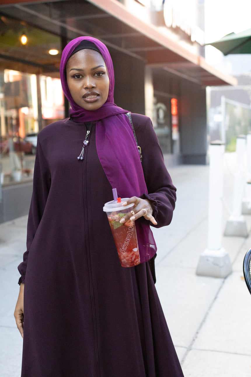 SIMPLY Abaya - Plum