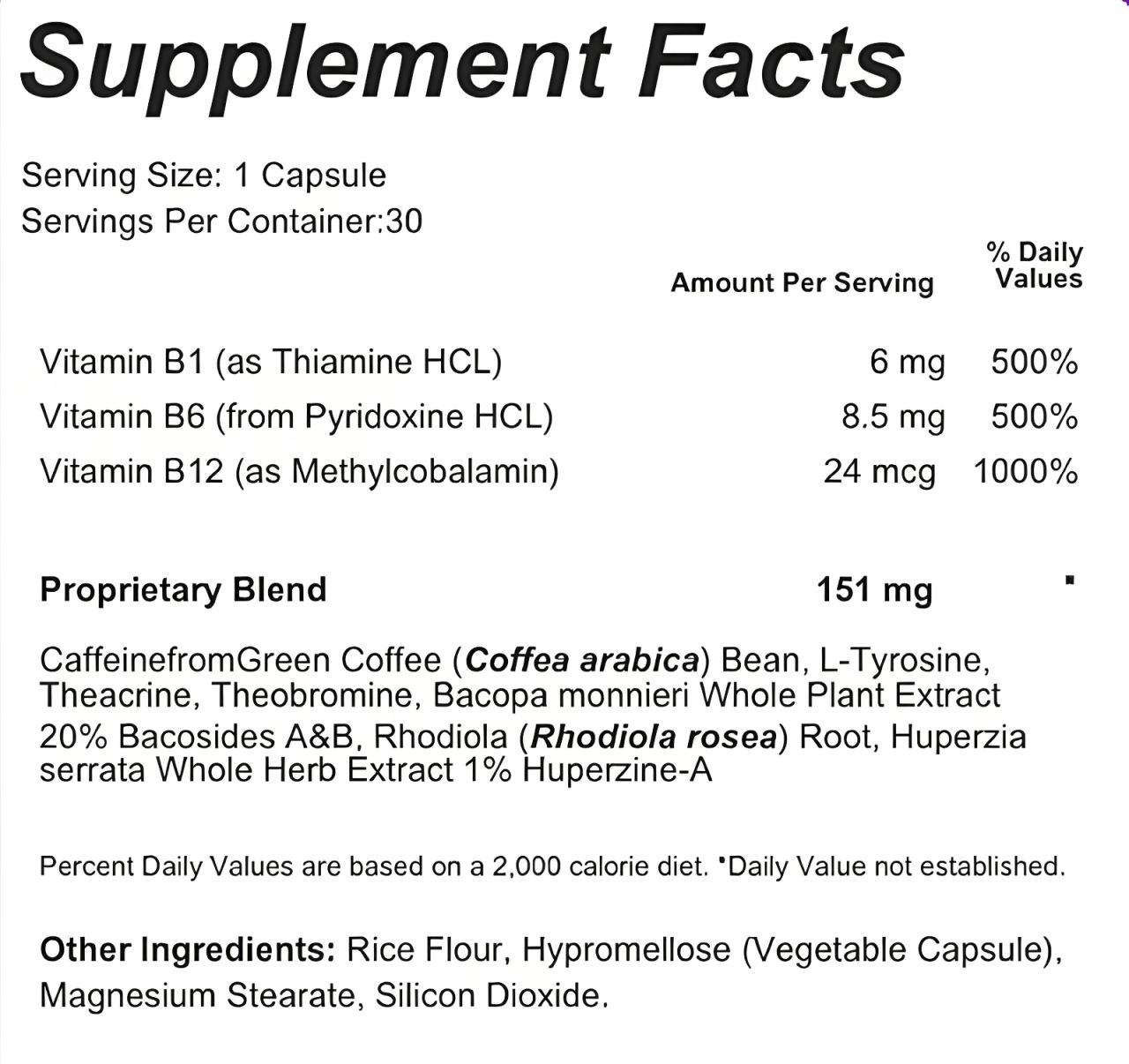 Memo Prime Supplements