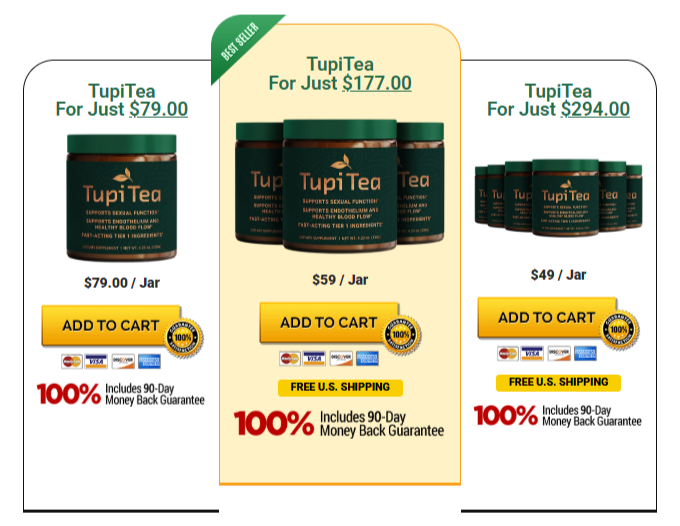 Tupi Tea Price Details